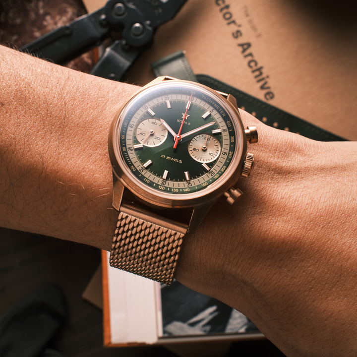 Rose Gold Plated Mesh Strap