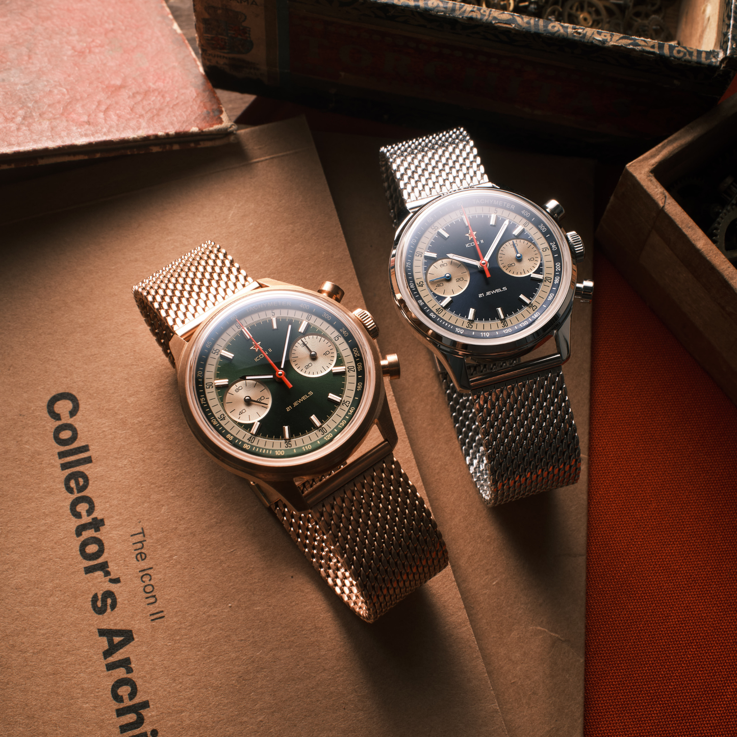 Rose Gold Plated Mesh Strap