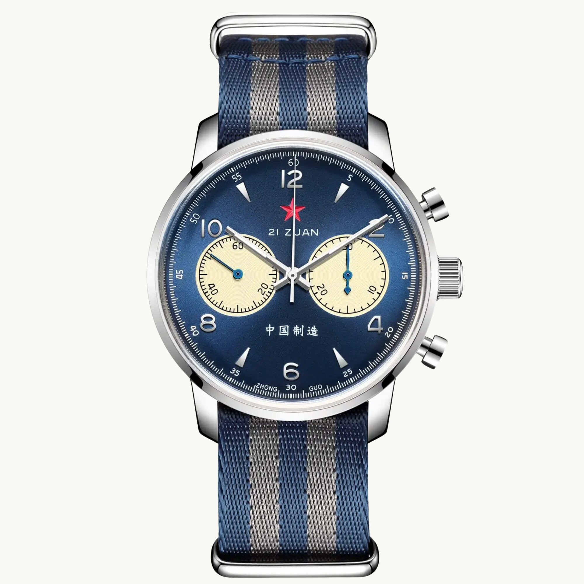 Seagull 1963 Blue Panda 42mm Sapphire Glass Seagull 1963