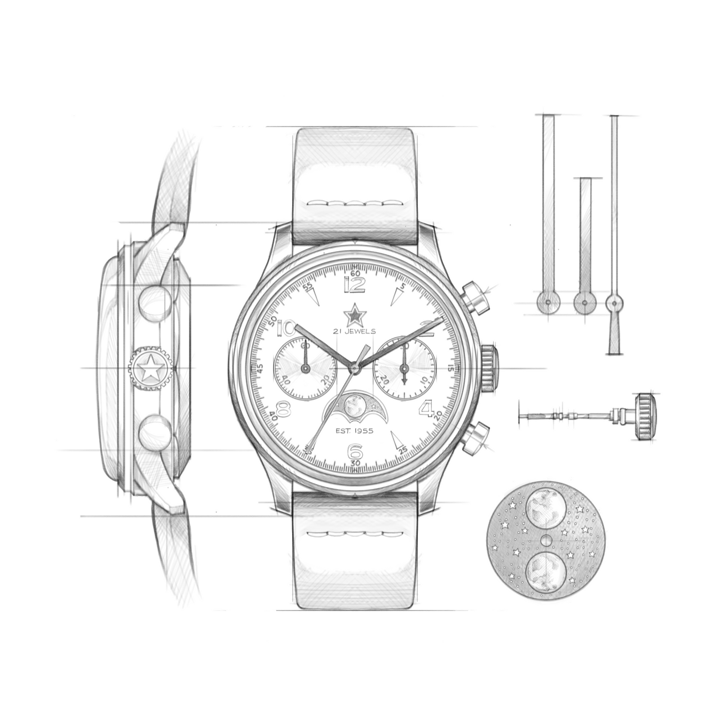 LIMITED EDITION | SEAGULL 1963 LEGACY EDITION | MOONPHASE