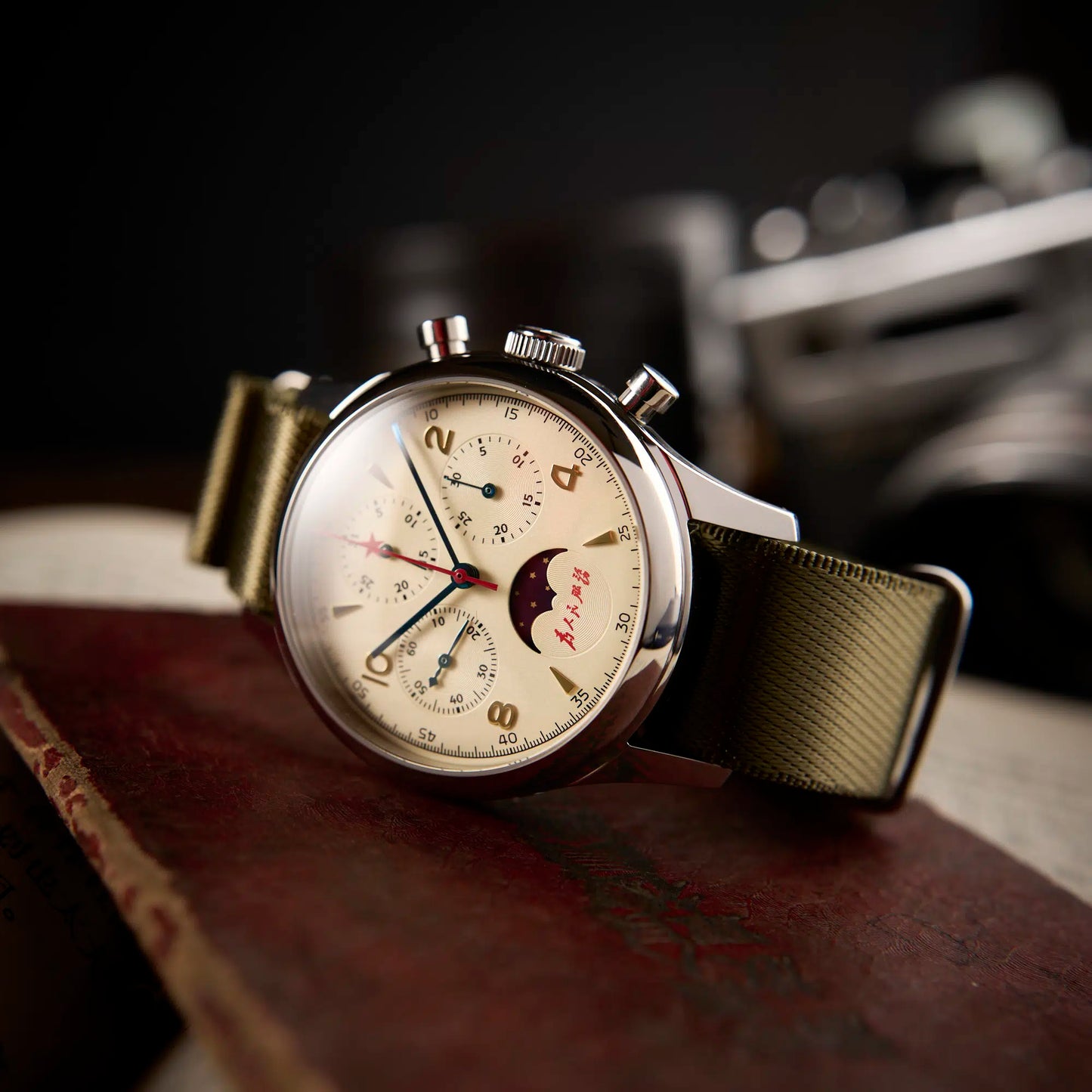 Seagull 1963 | 40mm | Moonphase Cream Dial