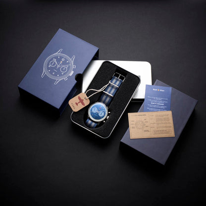 Seagull 1963 42mm blue sports edition