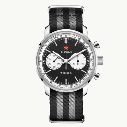 Seagull 1963 | Edición deportiva del panda negro | 42 mm 