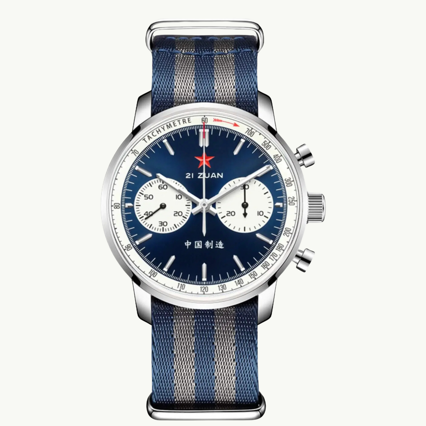 Seagull 1963 | Edición deportiva del panda azul | 42 mm 