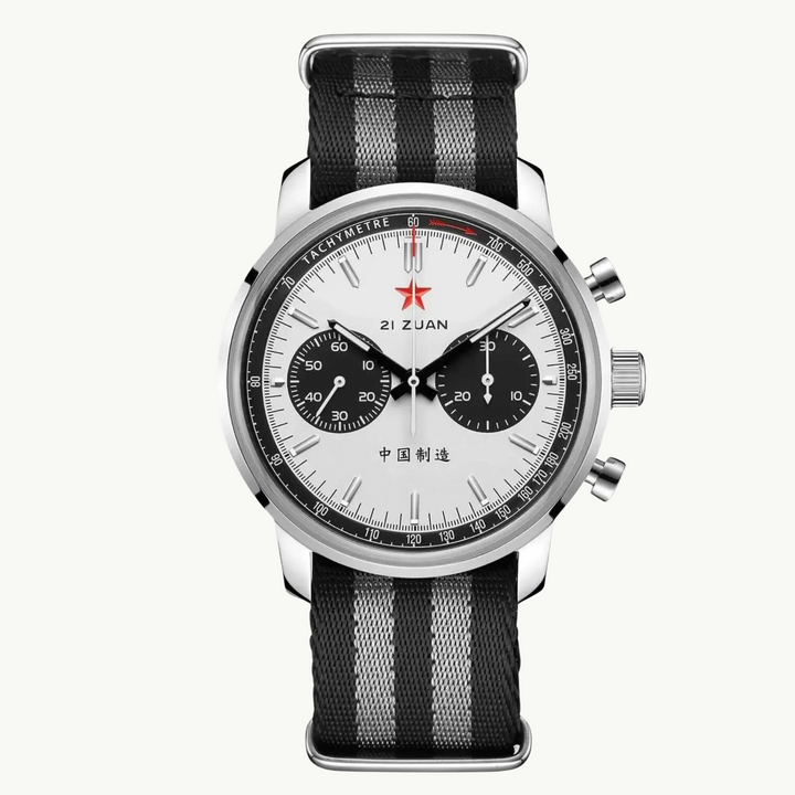 Seagull 1963 | Edición deportiva de panda blanco | 42 mm