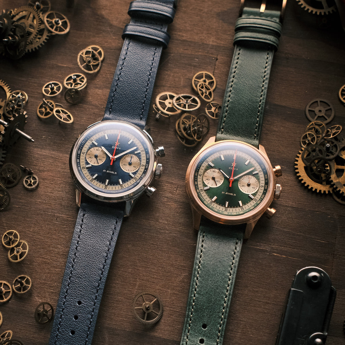 Seagull 1963 Icon II – Green Bronze Edition | Collector’s Chronograph