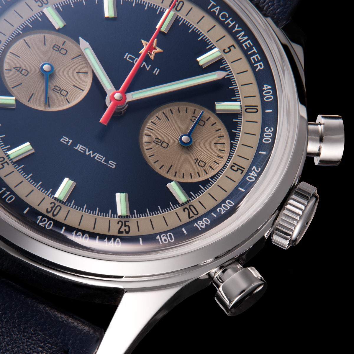 Seagull 1963 Icon II – Blue Steel Edition | Stainless Chronograph