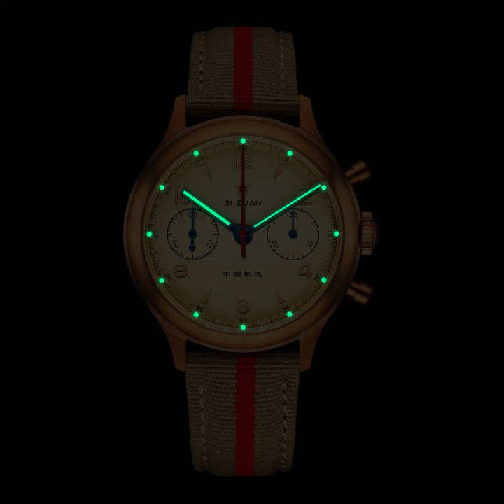 Seagull 1963 | Brons | 38 mm | Lume-editie