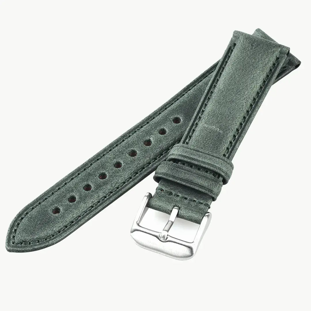 Green Leather Strap