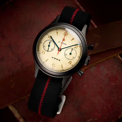 LIMITED | Zwarte editie Seagull 1963 | 38 mm 