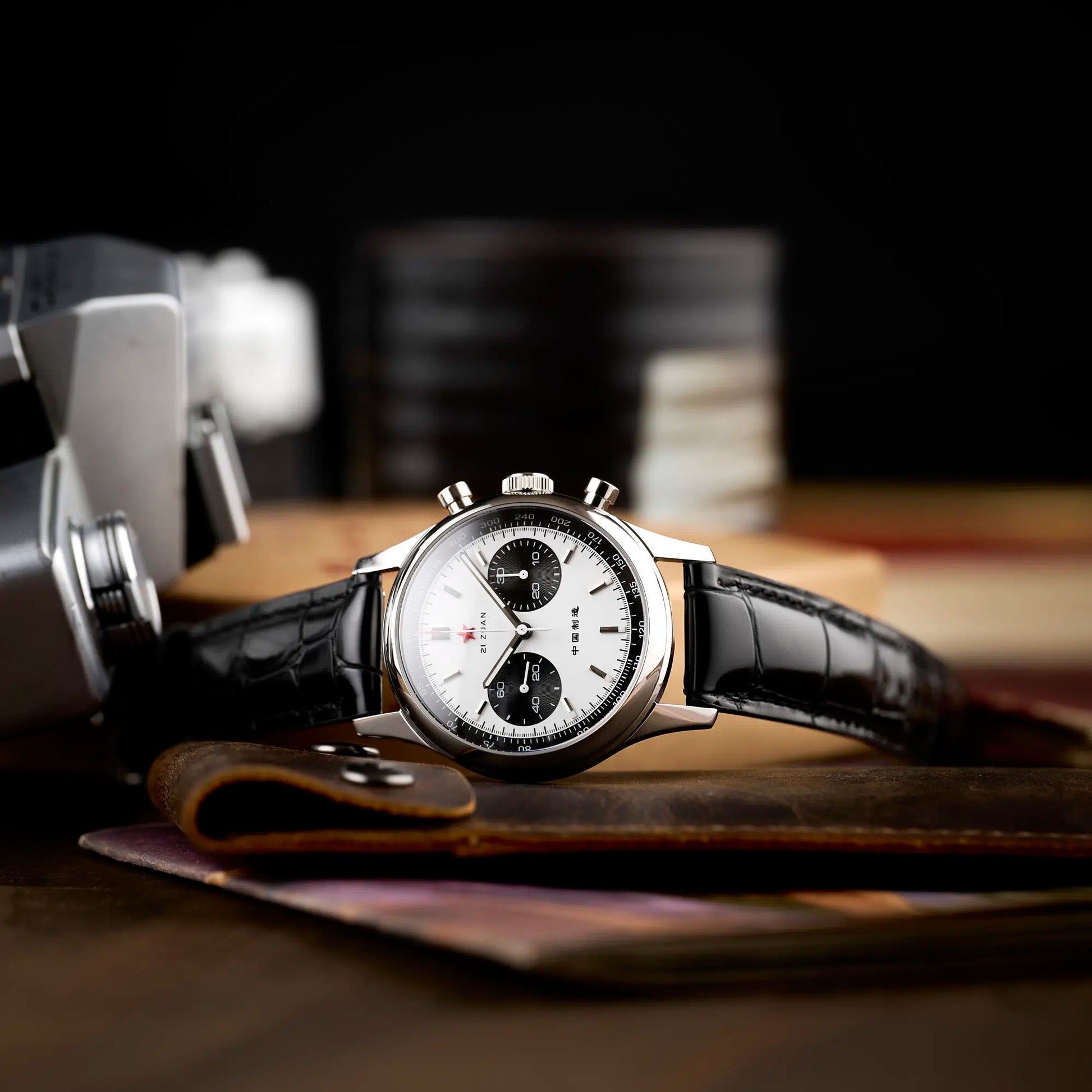 Seagull 1963 40mm White Panda Sapphire Edition Seagull 1963
