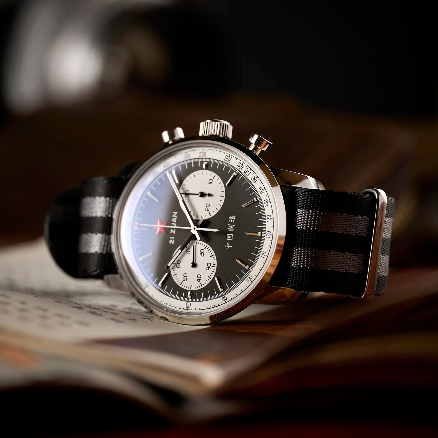 Seagull 1963 | Edizione Sport Panda Nera | 42 mm 