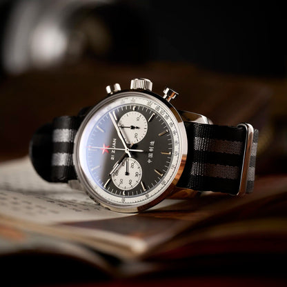 Seagull 1963 | Black Panda Sportausgabe | 42mm