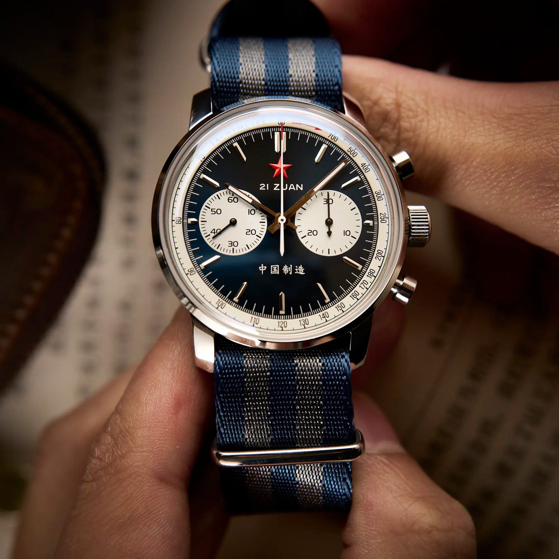 Blue Panda Seagull 1963 42mm Seagull 1963 Chronograph 42mm BLUE