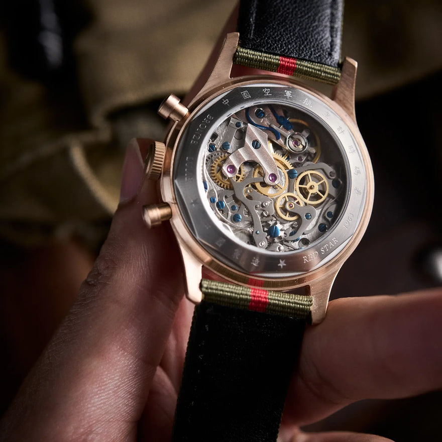 Seagull 1963 Bronze 40mm Lume Edition Sapphire Seagull 1963