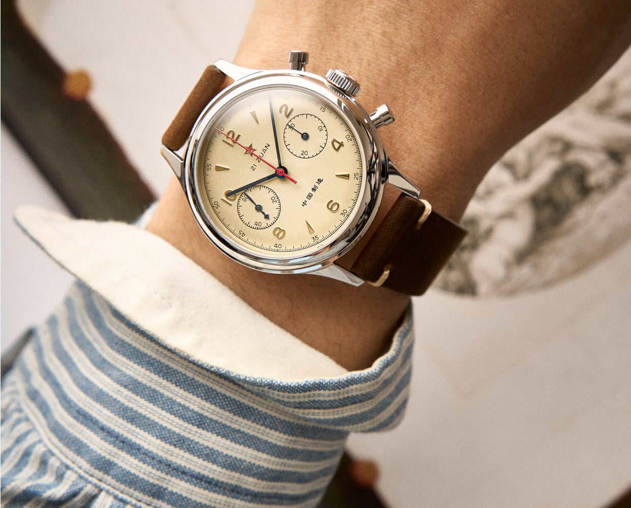 Authentic Seagull 1963 Chronograph - Vintage Watch Excellence – Seagull-1963